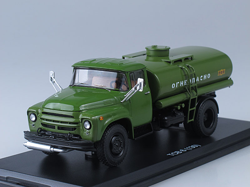 1:43 (Б/У) Топливозаправщик ТСВ-6 (ЗИЛ-130) армейский, хаки - SSM1029-X2