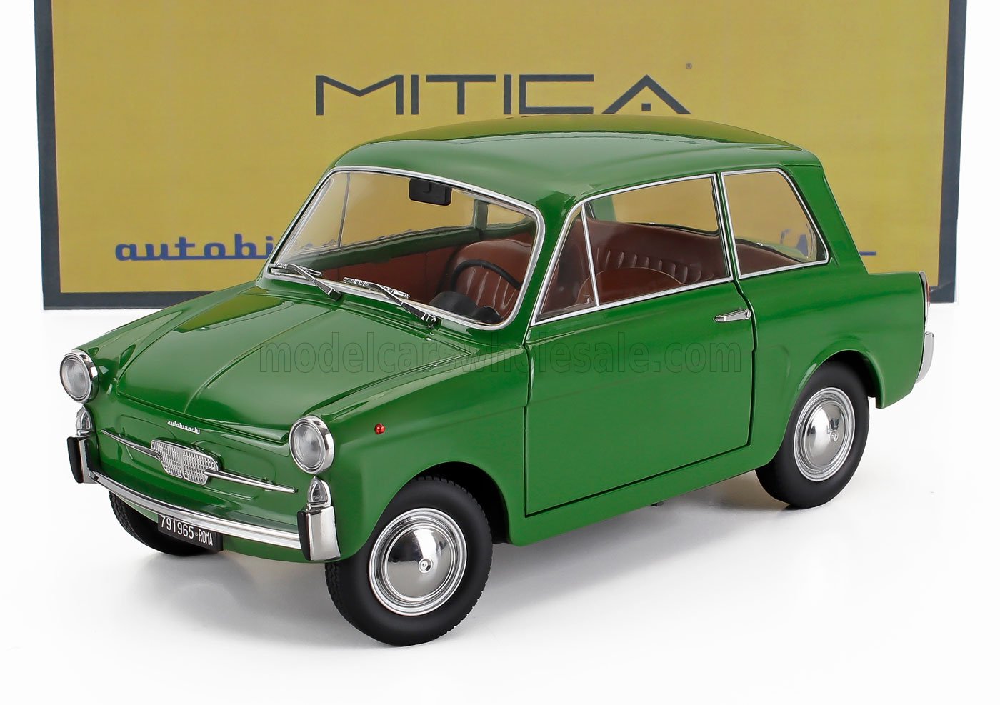 1:18 AUTOBIANCHI Bianchina 4 Posti - Berlina - (1962), Green - 207002-D