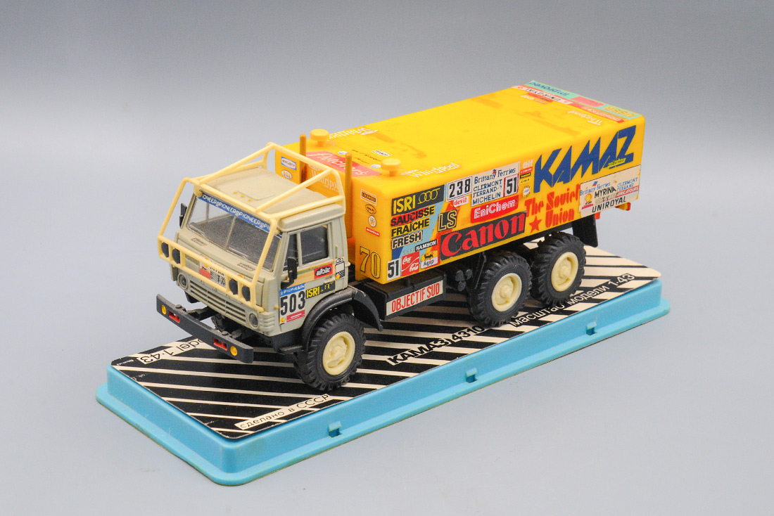 1:43 Камский грузовик 4310 ралли 'Objectif Sud' #503 - ELK-1051