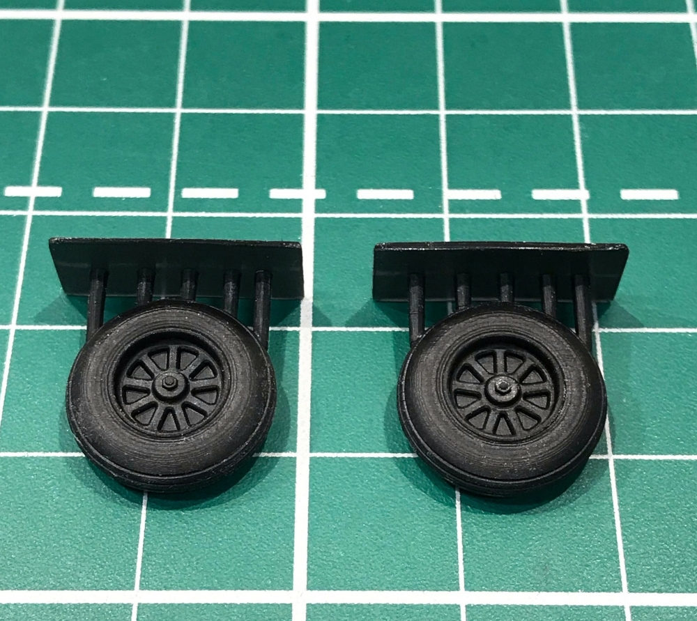 1:48 Колёса для Ла-11 - 3DM-002