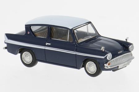 1:87 FORD  Anglia (1959), dark blue/white - 19337