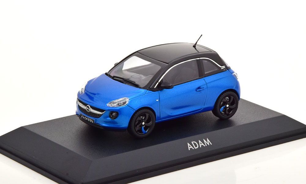 1:43 OPEL Adam (2018), blau/schwarz - OC10927