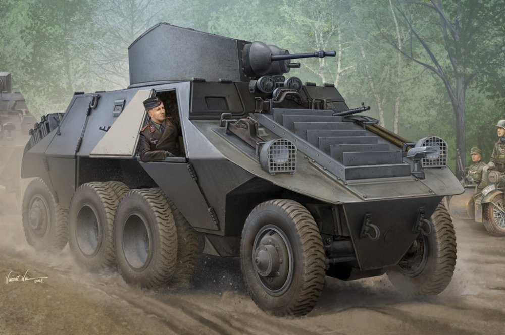 1:35 Сборная модель БТР M35 Mittlere Panzerwagen (ADGZ-Daimler) - 83889