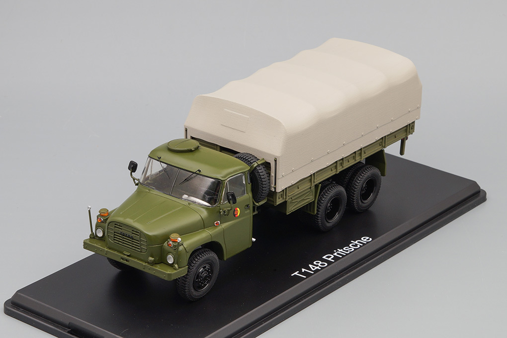 1:43 TATRA 148 NVA DDR (народная армия ГДР) грузовик с тентом 6х6 1975 Olive - 47105