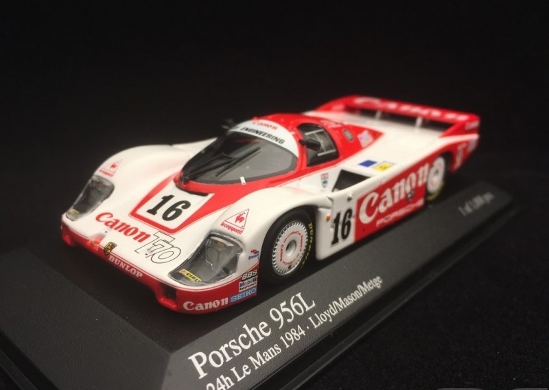 1:43 PORSCHE 956L CANON №16 Lloyd / Mason / Metge 24h Le Mans (1984) - 430846516