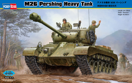 1:35 Сборная модель Танк M26 Pershing Heavy Tank - 82424