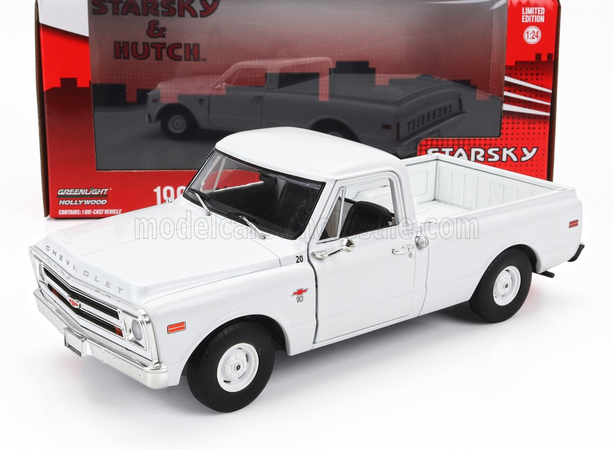 1:24 CHEVROLET C-10 Pick-up (1968) - Starsky And Hutch, White - 84192