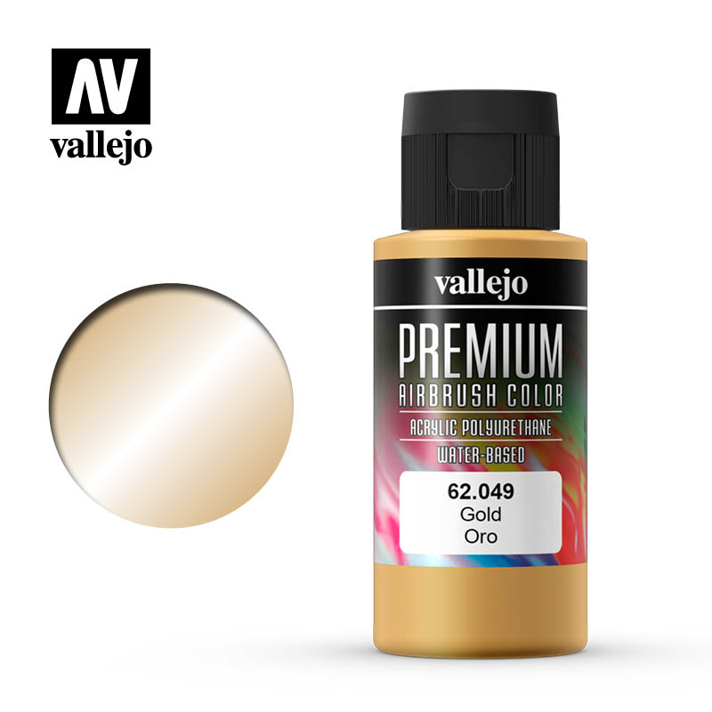 Краска акрил-уретановая 'Premium Color' Золото/Gold - 62049