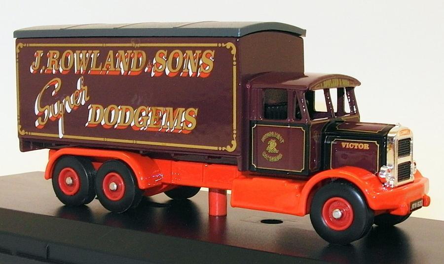 1:76 LEYLAND Scammell 6 фургон Wheeler J.Row, красный с черным - 4654119