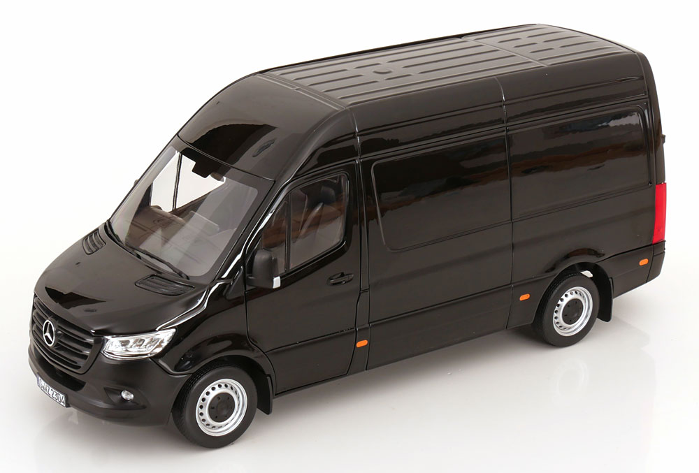 1:18 MERCEDES-BENZ Sprinter (2018), black - 183041