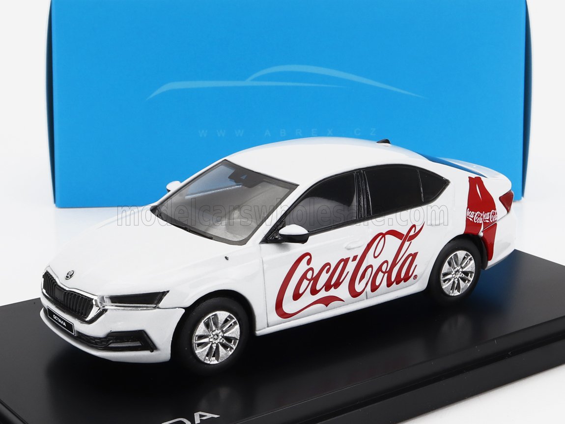 1:43 SKODA Octavia Iv Coca-cola (2020), White - 036F06