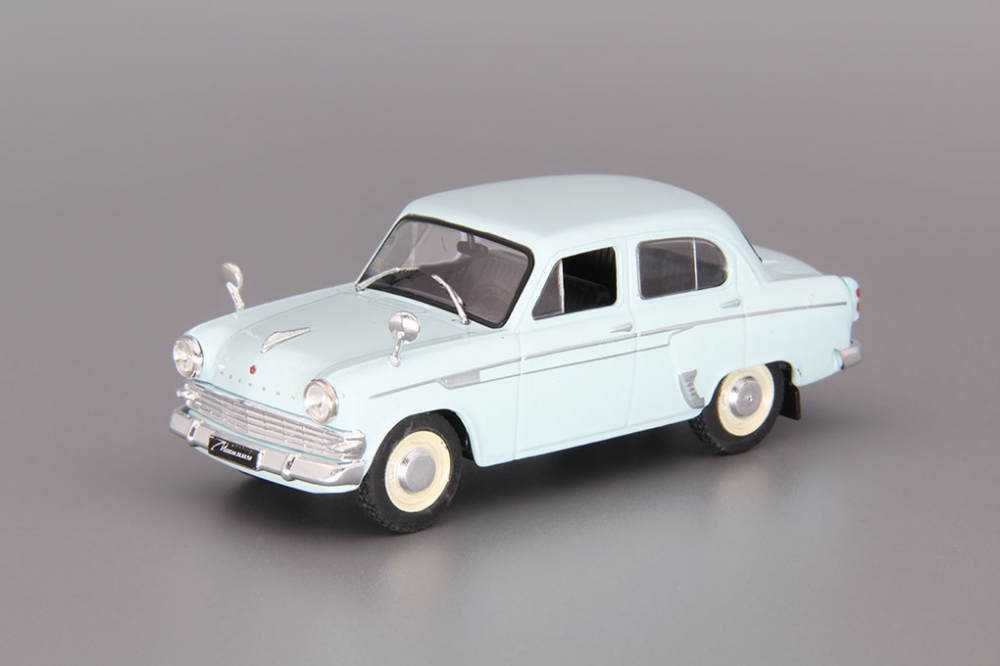 1:43 МОСКВИЧ 403ИЭ, Автолегенды СССР 141, голубой - AL141