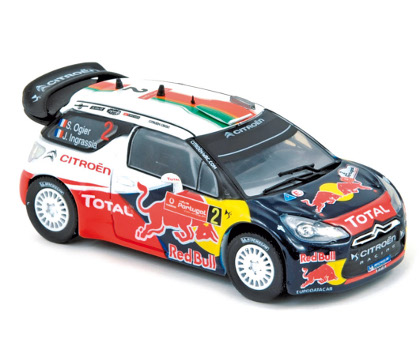 1:43 CITROEN DS3 WRC 'RED BULL' Winner Rallye du Portugal 2011 Ogier /Ingrassia, цветной - 155352