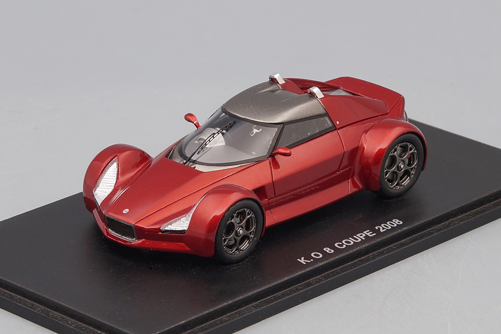 1:43 Ken Okuyama 8 Coupe (2008), dark red - S2008