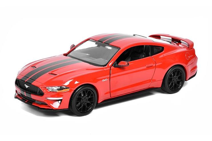 1:24 FORD Mustang GT (2018), red - 79352RED