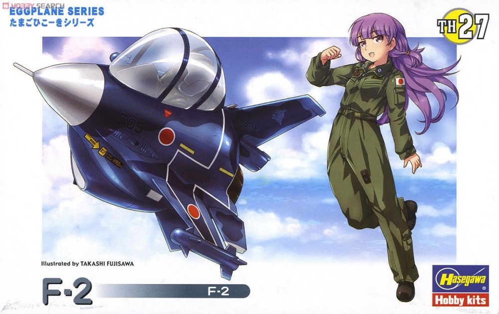 Сборная модель Самолет EGG PLANE F-2 - 60137