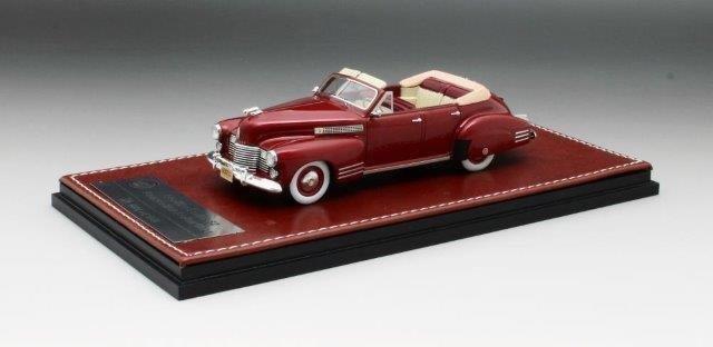 1:43 CADILLAC Series 62 Convertible (открытый) 1941 Valcour Metallic Maroon - GIM021A
