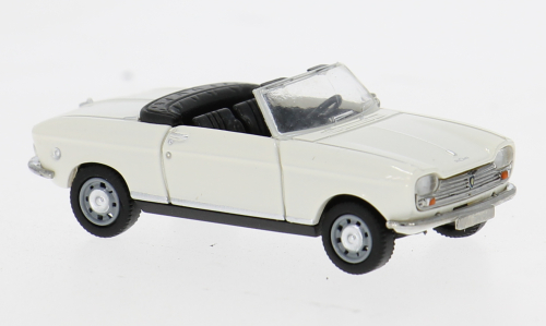1:87 Peugeot 204 Cabriolet 1967, weiss - BRE29176