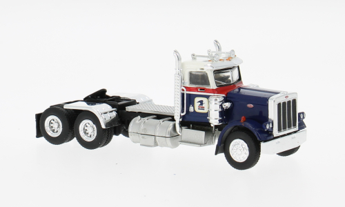 1:87 PETERBILT 359 US Mail (1973), blue/silver - 85723
