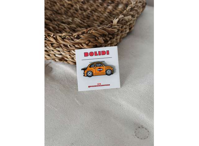 1:0 Значок Pin 1971 Abart 500, orange - ENPN009