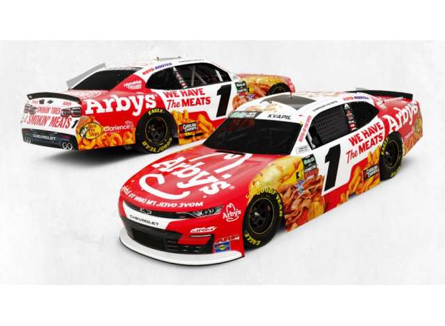 1:64 Chevrolet #1 Carson Kvapil *Arbyâ€™s*, various 2026 - NX12665ARBCG