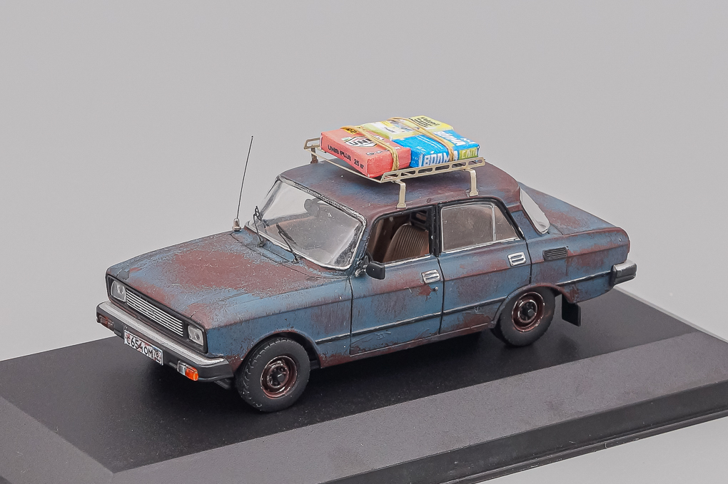 1:43 МОСКВИЧ 2140 SL, синий - LD197