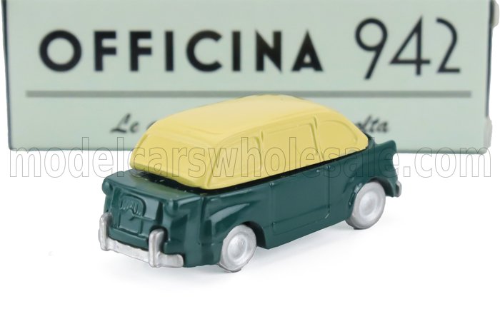 1:76 FIAT 600 Multipla Speciale Carrozzeria Frua (1956), Green Beige - ART2053B
