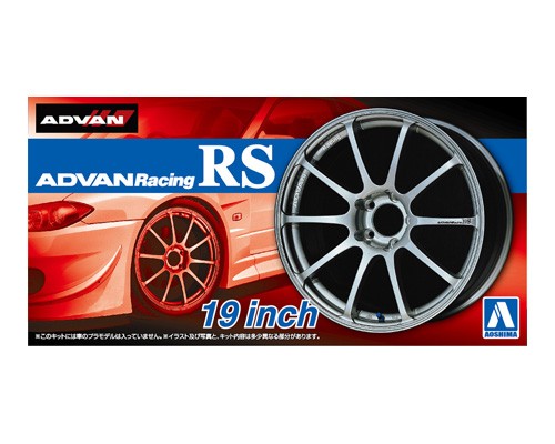 1:24 Набор дисков Advan Racing RS 19inch - 05378