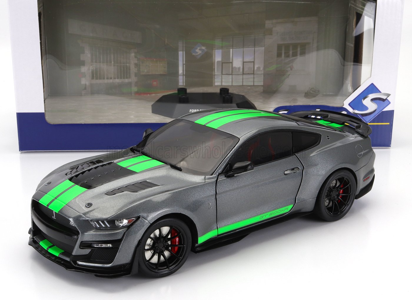 1:18 FORD Mustang Shelby Gt500 Kr Coupe (2023), Grey Green - S1805911