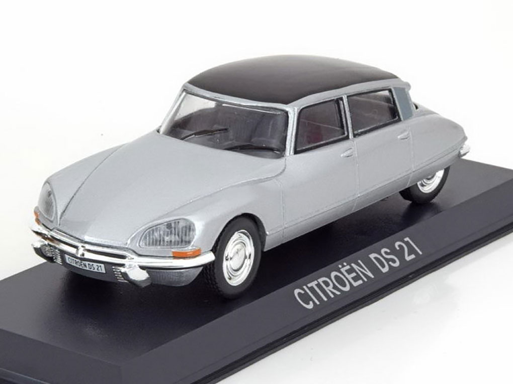 1:43 CITROEN DS21, Masini de Legenda 65, silver / black - mas065