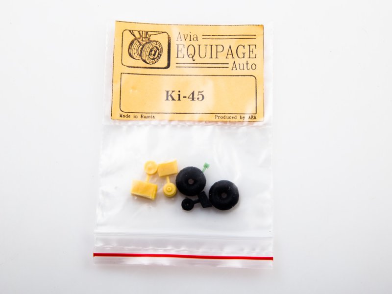 1:72 Резиновые колёса для Ki-45 Nick - EQO72011