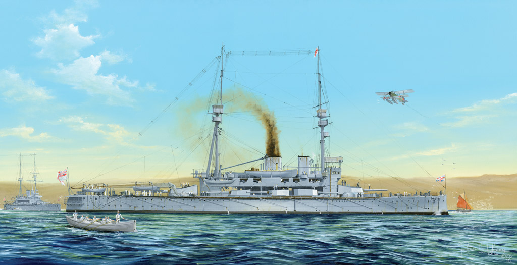 1:350 Сборная модель Корабль HMS Agamenon - 86509