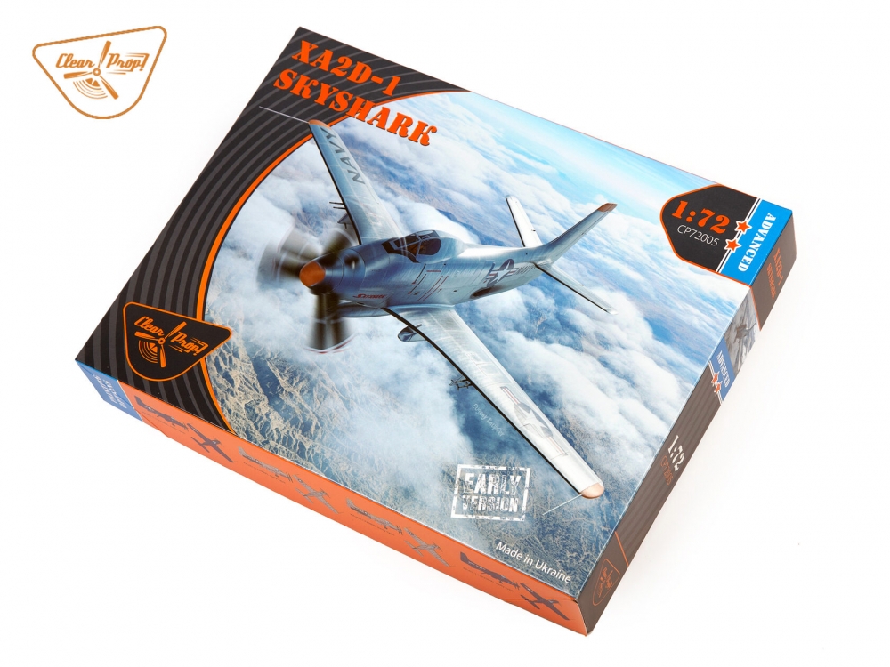 1:72 Сборная модель Самолет XA2D-1 Skyshark - CP72005