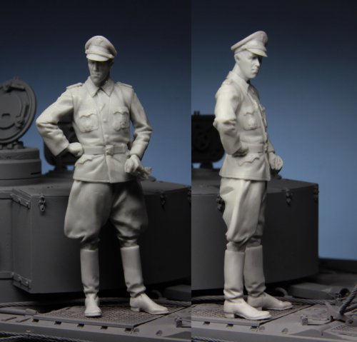 1:35 Сборная модель Фигура Офицер войск СС - 3596