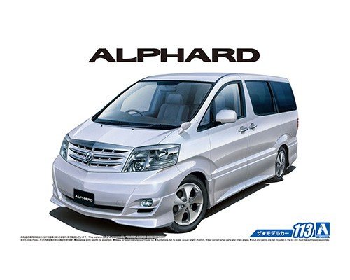 1:24 Сборная модель TOYOTA Alphard NH10W '05 - 05749