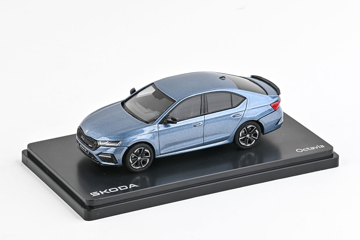 1:43 SKODA Octavia IV RS (2020) - Satin Grey Metallic - 037CE