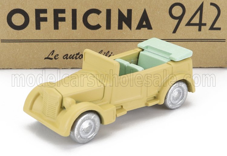 1:76 FIAT 1100 Militare Cabriolet Open (1939), Military Sand - ART4001B