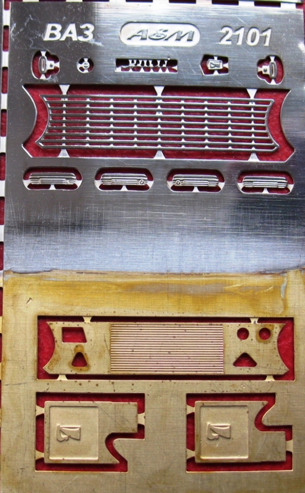 1:43 Фототравление Волжский автомобиль 2101 - EM-001