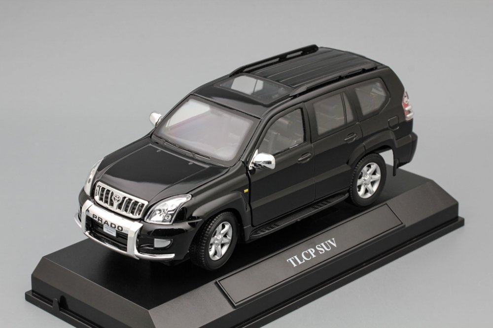 1:24 TOYOTA Land Cruiser Prado SUV, black - 125-134