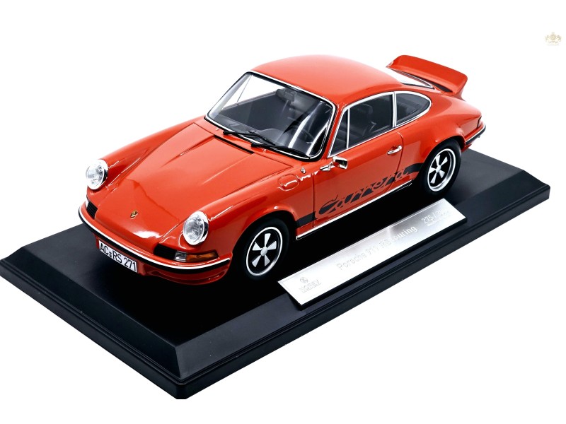 1:18 PORSCHE 911 RS 2.7 Carrera (1973), orange with black decor - 187681