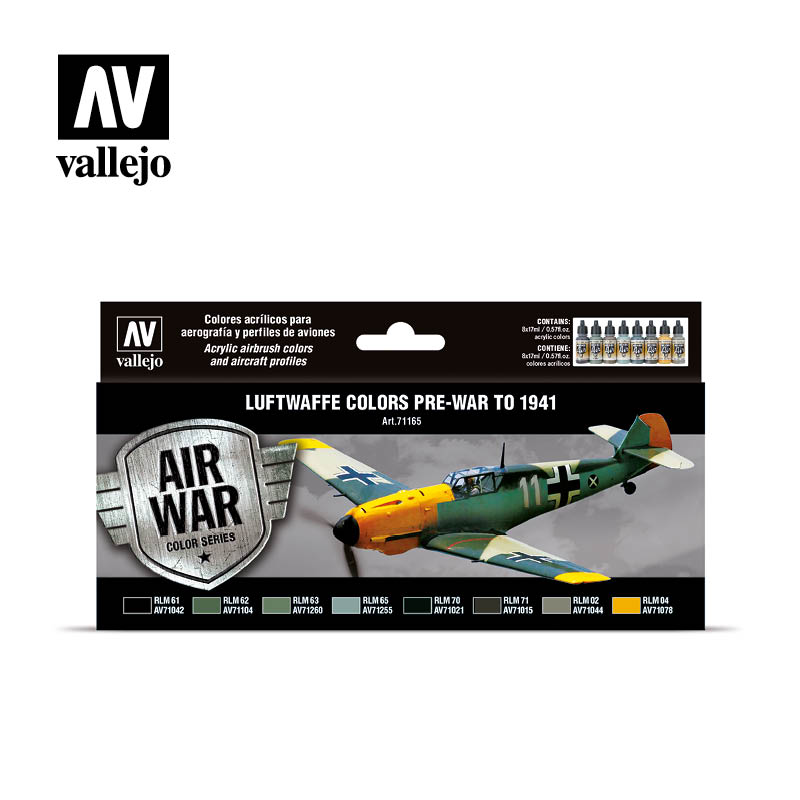 Краска акриловая `Model Air` Набор Model Air RLM colors (8цв.) - 71165