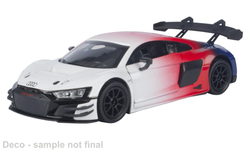 1:24 AUDI R8 LMS GT3, black/red - 79089WHITE
