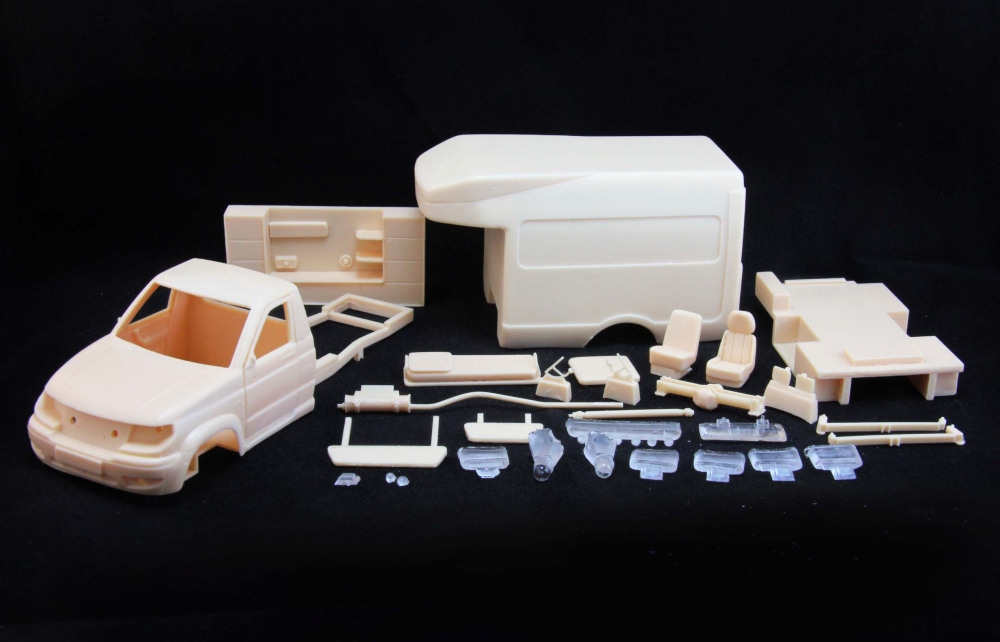 1:43 Транскит УАЗ-2760 реанимация - vm064