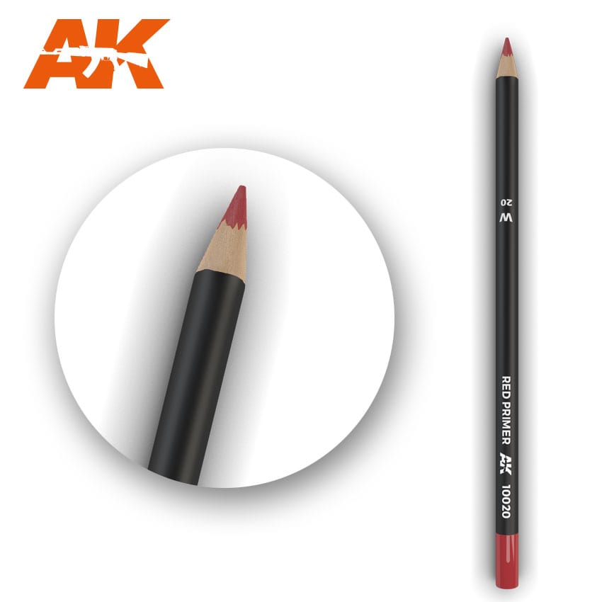 Акварельный карандаш 'Красная грунтовка' / Watercolor Pencil Red Primer - AK-10020