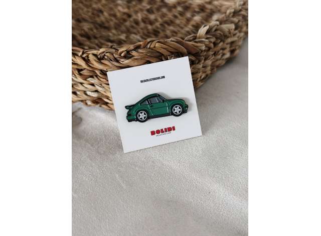 1:0 Значок Pin Porsche 911 Carrera 3.2, green - ENPN026