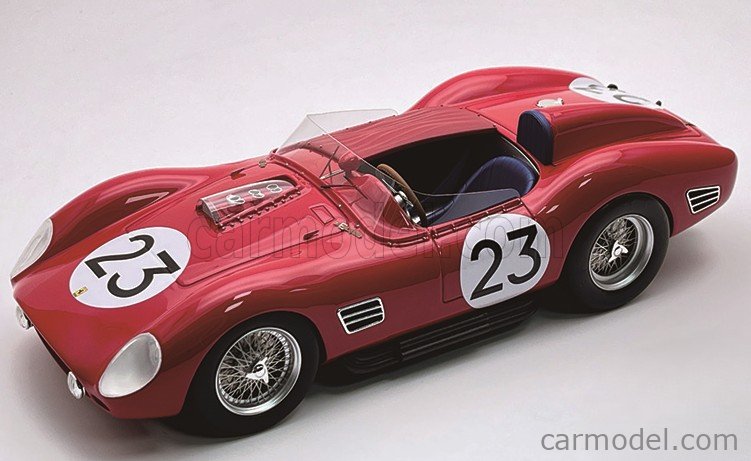 1:18 FERRARI DINO 196S 1984cc V6 SPIDER №23 24h Le Mans (1959) Giulio Cabianca - Giorgio Scarlatti - TM18-362D