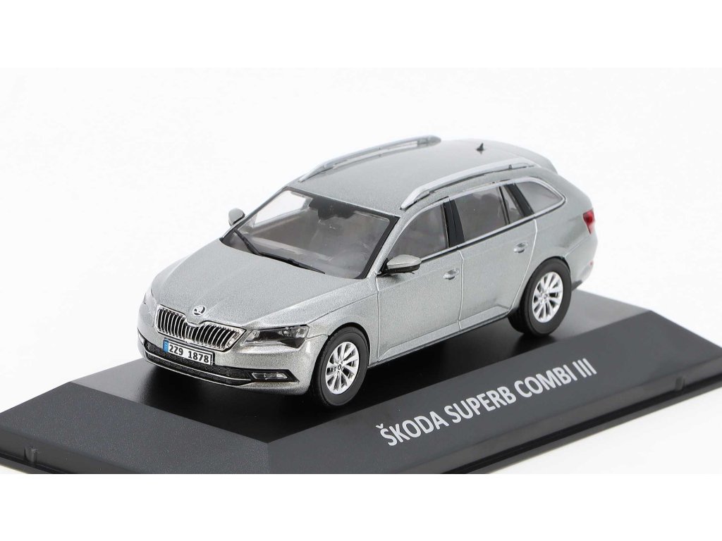 1:43 SKODA Superb Combi III (2015), grey - SKOP105