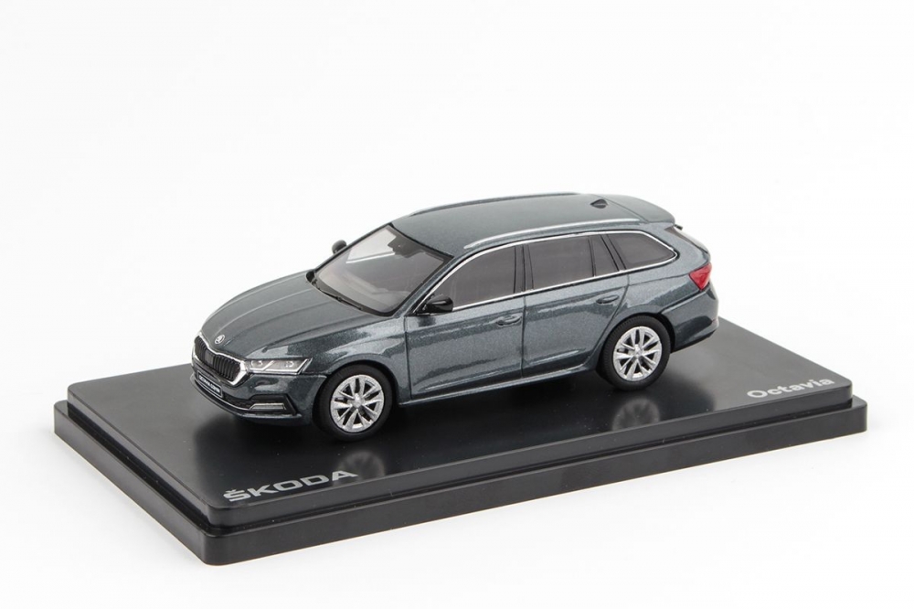 1:43 SKODA Octavia IV Combi (2020), Quartz Grey Metallic - 038CS