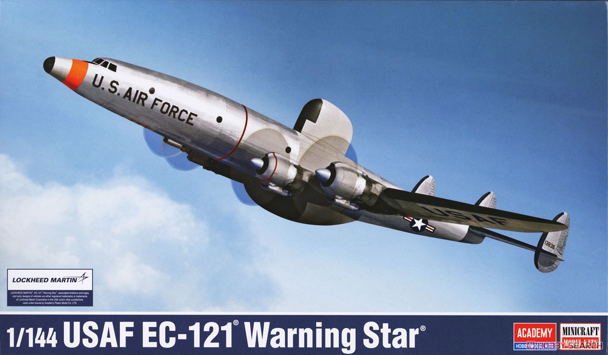 1:144 Сборная модель USAF EC-121 Warning Star - 12637