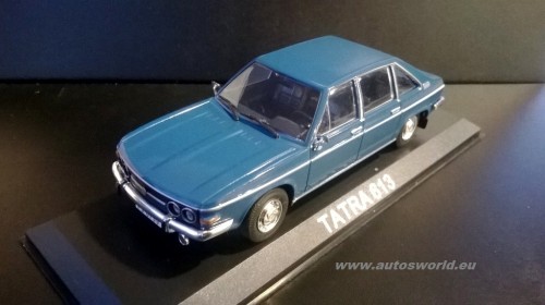 1:43 TATRA 613, Masini de Legenda 58, blue - mas058